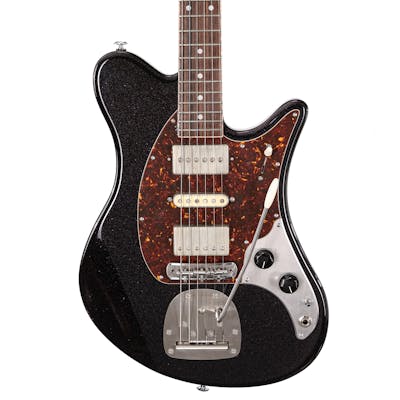 Oopegg Supreme Collection Trailbreaker Mark-I Electric Guitar in Purple Sparkle with Tremolo